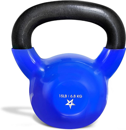 Kettlebell weights rubber base - weights,